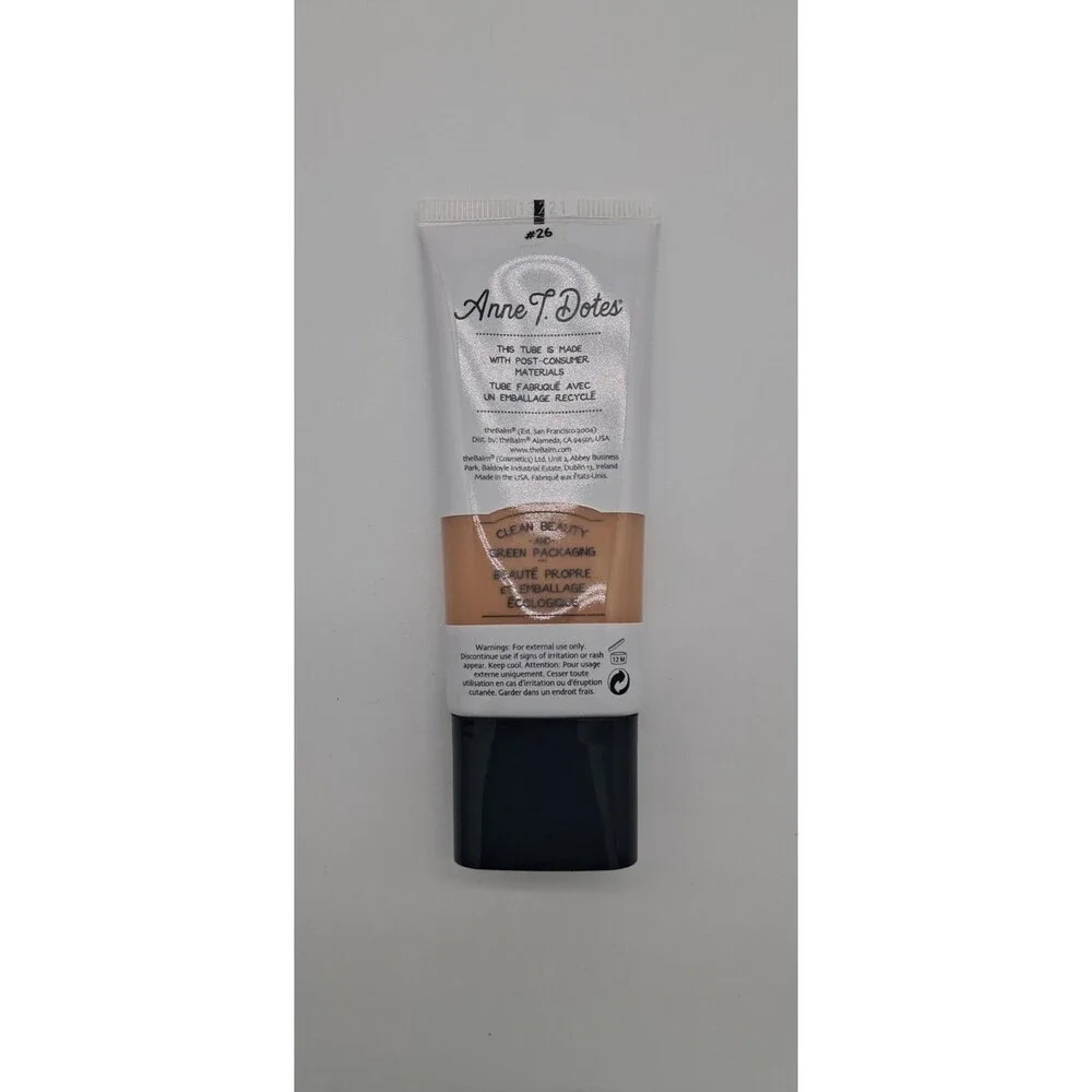 The Balm Anne T. Dotes Tinted Moisturizer Shade # 26 Medium 30ml.
